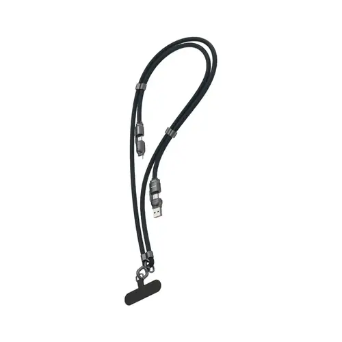 GREEN LION 4 IN 1 BRAIDED LANYARD CABLE