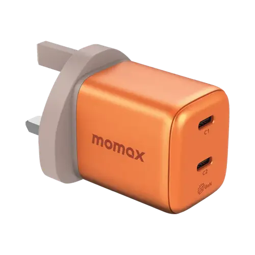 MOMAX 1-CHARGE 45W 2-PORT GaN CHARGER