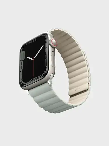 UNIQ REVIX 45/44/42MM REVERSIBLE MAGNETIC BAND - MINT GREEN