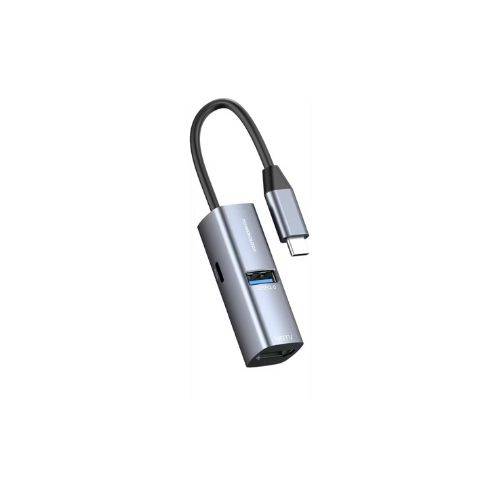 POWEROLOGY ALUMINIUM MINI USB-C HUB