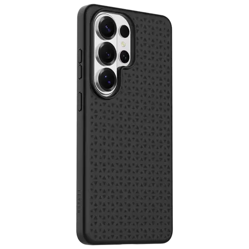 LEVELO FLORA MAGSAFE LIQUID SILICONE CASE FOR GALAXY S26 ULTRA-BLACK