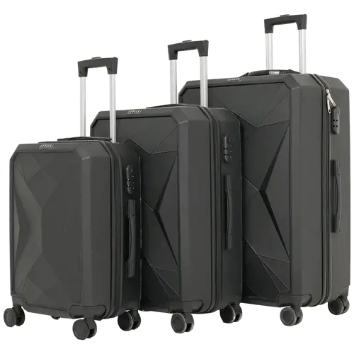 LEVELO ROMEO ABS SET OF 3 TRAVEL LUGGAGE 20