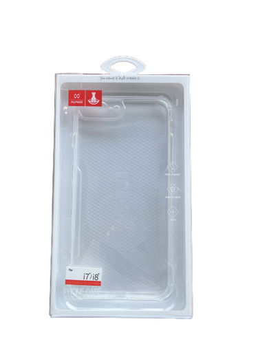 XUNDD IPHONE 7+/8+ CLEAR CASE WITH FRAME - CLEAR