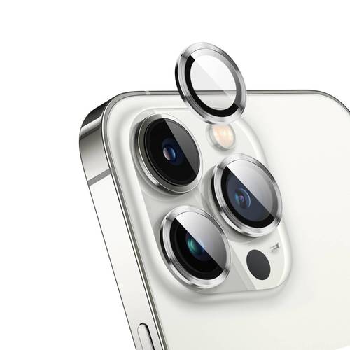 GREEN LION IPHONE13/13 PRO IRON CAMERA LENS PROTECTOR - SILVER