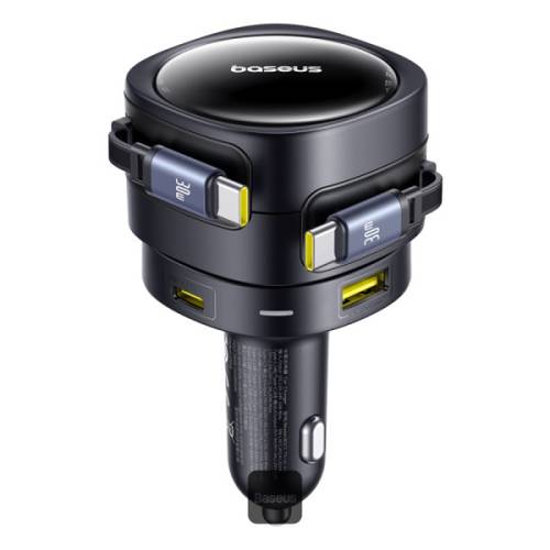 BASEUS ENJOYMENT MAX CAR CHARGER C+C CABLES 90W