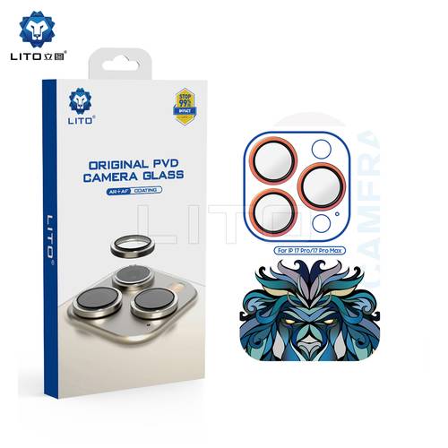 LITO ORIGINAL PVD CAMERA LENS FOR IPHONE 17 PRO/PRO MAX
