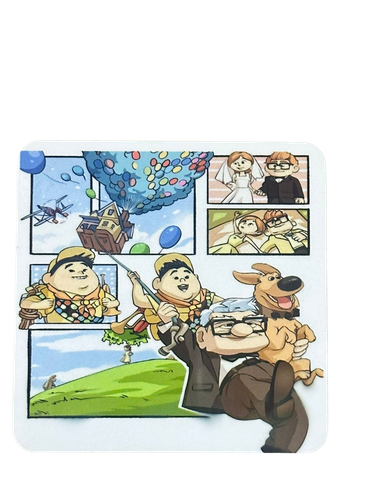 كوستر مربع فيلم Up 