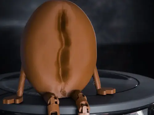 مجسم حبة البن