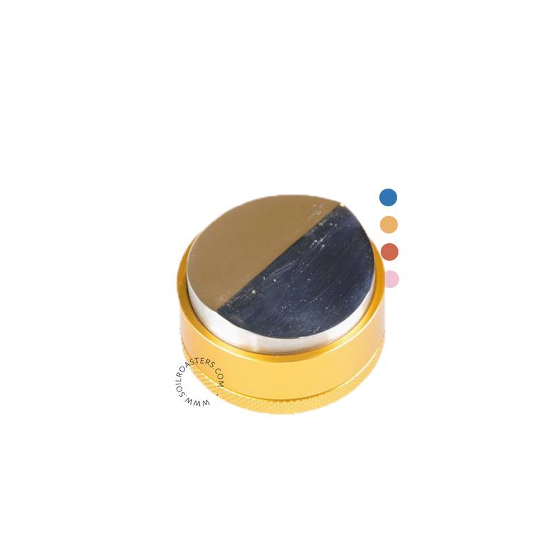  موزع سطح القهوة لون ذهبي  - Barista Space 58mm