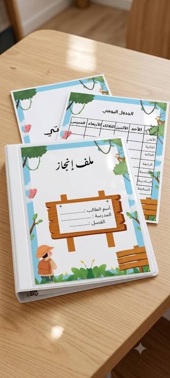 ملف انجاز ملف بي دي اف قابل للتعديل حسب الطلب
