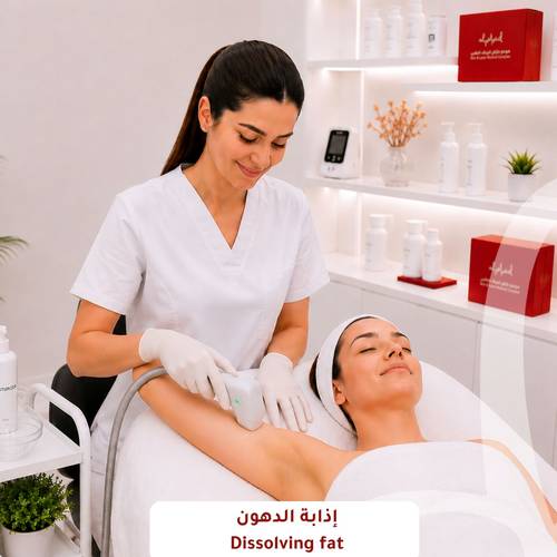 جلستين اذابة دهون مع جلستين هديه ميزو اذابة