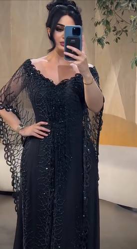فستان سهره خرز  - 3XL