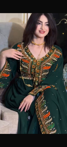 جلابيه سهره مطرزه فخمه  - S
