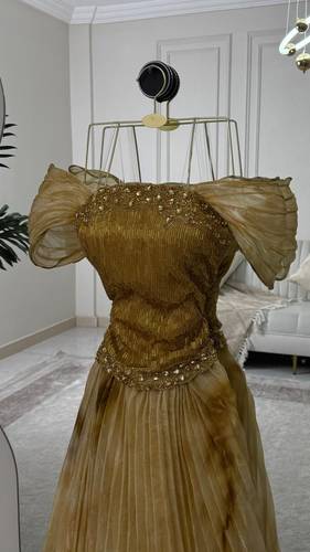فستان سهره خرز مع بليسيا  - S