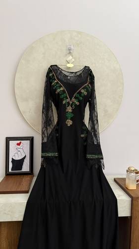 فستان سهره خرز استرتش  - S