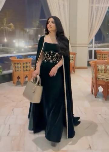 فستان بثينه  - 3XL