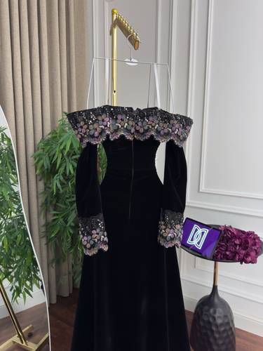 فستان سهره جوخ كلوش  - S