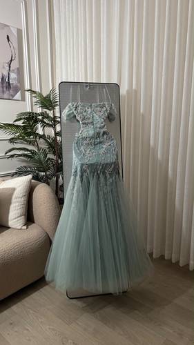فستان سهره تل خرز  - S