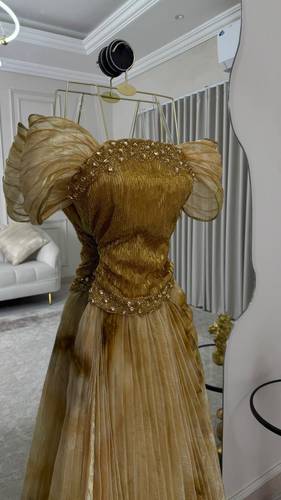 فستان سهره خرز مع بليسيا  - S