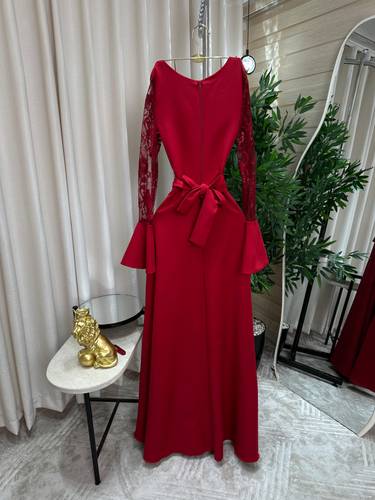 فستان سهره احمر  - 2XL