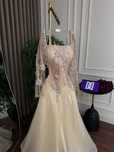 فستان سهره مورد - S