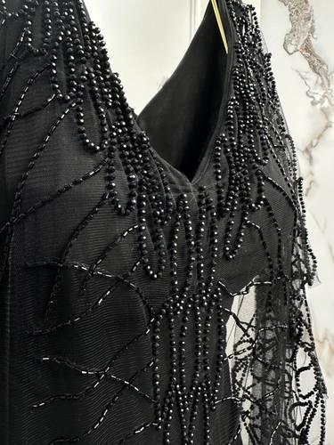 فستان سهره خرز  - 3XL