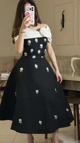 فستان سهره ميد كلوش  - S