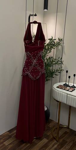 فستان سهره احمر  - S