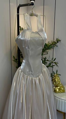 فستان سهره كلوش  - S
