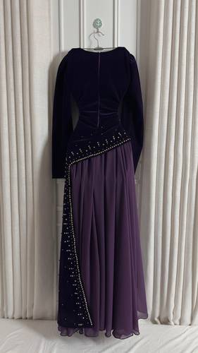 فستان سهره جوخ  - S