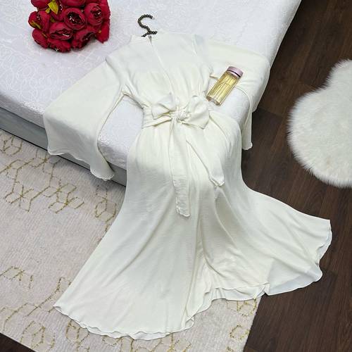 فستان ناعم سكري  - سكري - 2XL
