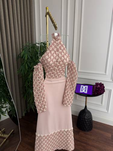 طقم باربي  - 3XL - وردي