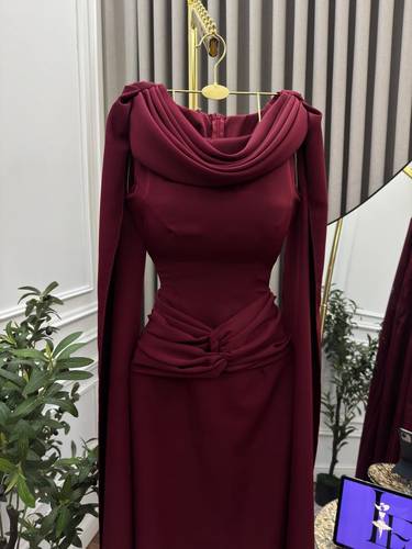 فستان سهره باربي عودي  - S