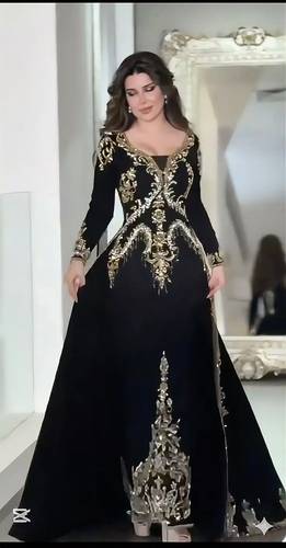 قفطان مغربي فخم  - S