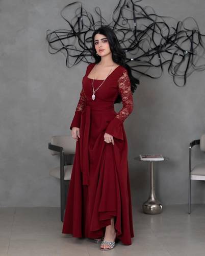 فستان سهره احمر  - 2XL