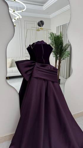 فستان سهره جوخ مع تفته  - S