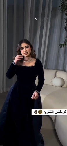 فستان سهره جوخ  بذيل  - S