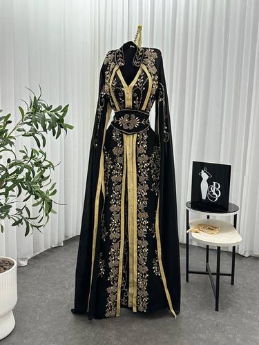 قفطان مغربي فخم  - S