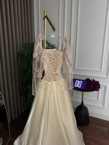 فستان سهره مورد - S