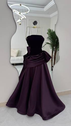 فستان سهره جوخ مع تفته  - S
