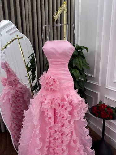 فستان سهره منفوش  - S
