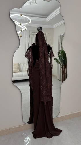 فستان سهره بشال  - S