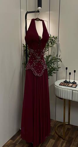 فستان سهره احمر  - S