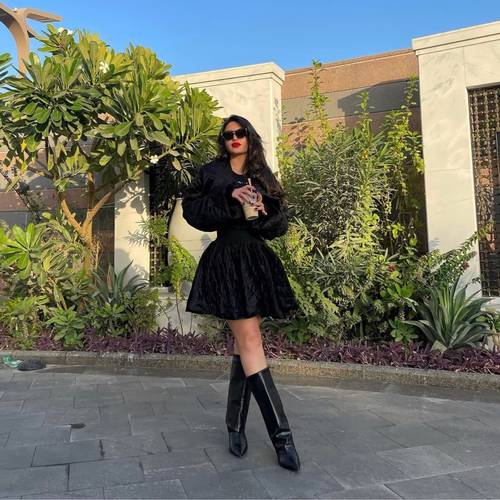 Puffer Jacket and Skirt