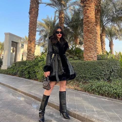Leather Season Dress X Coat ❄️