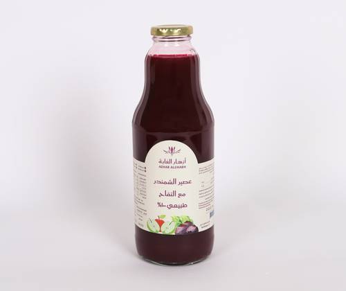 عصير الشمندر مع التفاح