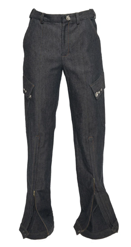 Tailored Denim Pants