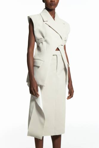 Double Layered Tailored Skirt 