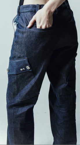 Tailored Denim Pants