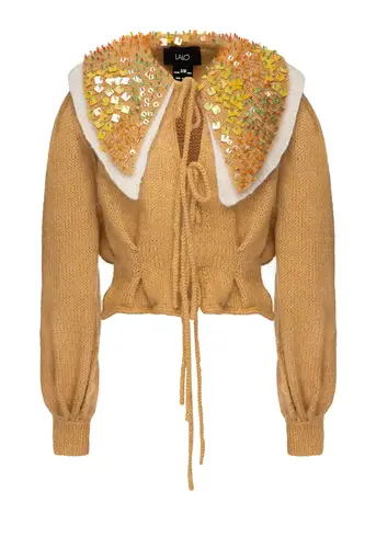 Sequin Knit Top